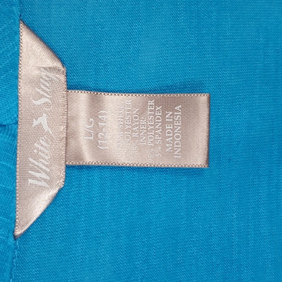 Set Of 2 White Stag Blue Open Flowy Top & Red Open Flowy Light Top Wmns … - Picture 4 of 16